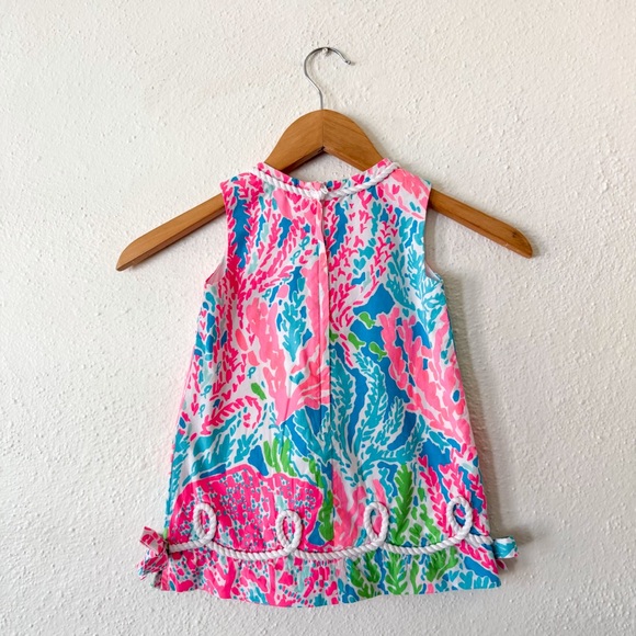 Lilly Pulitzer Toddler Girls Let's Cha Cha Shift Dress, sz 2T - Picture 2 of 8